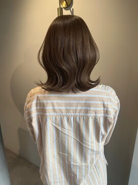 ソワ バイ ルシル(SOIE by Lucile) 透明感艶カラー+くびれボブ