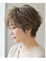 ヘアアンドメイク アース 入間店(HAIR&MAKE EARTH) 大人美人ショートレイヤー