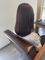 ティア ヘアデザイン(Theia hair design) ストレート × ロング