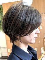 ビューイースト 亀戸 錦糸町(VIEW EAST)&nbsp;くびれ/丸みショート/ショートボブ/白髪ぼかし/前髪ありレイヤー