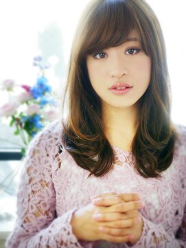 ヘア ジュレ ドゥ(hair jurer deux) 【ヘアジュレドゥ 花井】 ふわ感が魅力なナチュラル大人ウェーブ