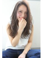 ブラン 梅田(Blanc)&nbsp;【Blanc/梅田】ベージュカラーがおすすめ＿ゆるふわロング