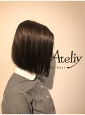 ナチュラルハイライト×オイルカラー