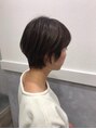 アーサス ヘアー デザイン 亀有店(Ursus hair Design by HEADLIGHT) 大人小顔ショート。まとまりやすいようにカットします！