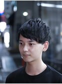 アップバング/ツーブロックマッシュ/束感/<理容室>[浦和/メンズ]