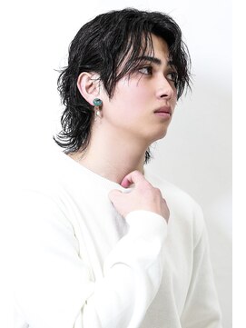 ルースト 八王子店(ROOST) 無造作ウルフ×ツイストスパイラル