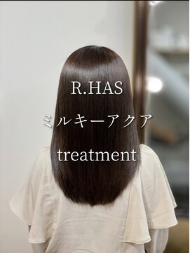 アールサロンギンザ(Rr SALON GINZA) R.HASミルキーアクアtreatment