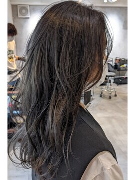 アンド(&.) ☆ブリーチ一回でできるアッシュグレージュカラー☆