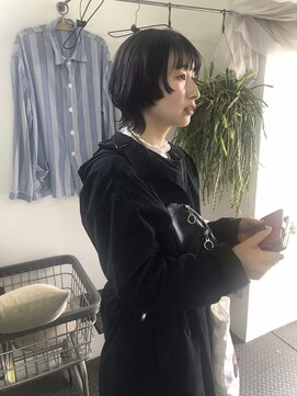 フィン(fin,) fin,/外ハネボブ/セクションカラー/グラデーションカラー