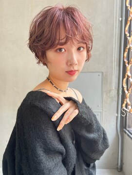 レニーバイエース(LANY by ACE) LANY 横浜 骨格ショート×ピンクベージュ