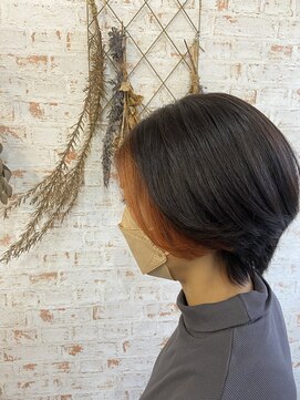 アカイトビラ ヘアケアサロン(AKAI TOBIRA Hair Care Salon) オレンジアクセント☆