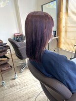 コーチ 新代田店(Coach)&nbsp;【Coach Hair Studio 新代田店】パープルカラー×ミディアム