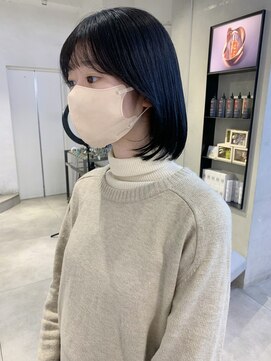 ゼスト パーク(ZEST PARK) 前髪 顔周り ブルーブラック 学割U24 吉祥寺 《宮坂紅》