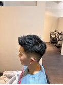 ショートハーパー・外国人風パーマ