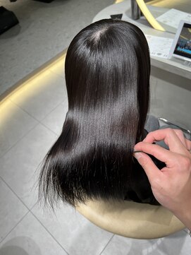 ロンドメリア 天神大名店(Lond Melia) ★くびレイヤーエモージュインナーグレージュ前髪ピンクベージュ