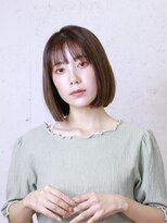 ヘア ルミナス バイ フォルテ(HAIR LUMINAS by FORTE)&nbsp;モテヘア愛され結べるボブナチュラルカールグレージュ