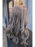 ハイライトメッシュロングレイヤー