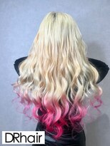 ディーアール(DR) White blonde × Pink gradation