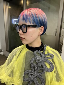 レコ 渋谷(LECO) ピンクブルールーツデザインカラー