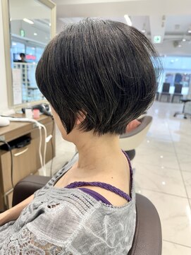アッシュ 下北沢店(Ash) くせ毛さんでもおさまるショートボブ