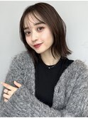 前髪似合わせカットくびれレイヤーカットボブ10代20代30代渋谷