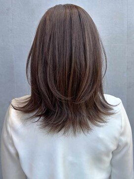 ミンクス渋谷スマートサロン(MINX shibuya smart salon) イメチェン前髪小顔こなれミディ_渋谷/表参道