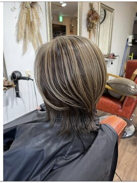 ヘアメイク アンフィ(amphi) アンブレラカラー