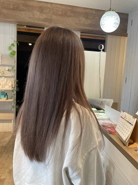 メリア(meria) ピンクベージュ/春色/透明感カラー