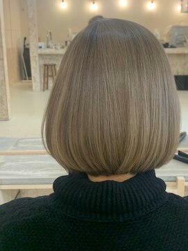 ユウジオザワ(YUJI OZAWA) フルブリーチ白髪ぼかし