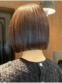 代官山駅/ボブ/大人ボブ/ワンレングス/切りぱなしボブ