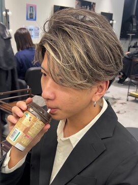 キング 枚方店(K!ng) 縮毛矯正髪質改善ハイライトレイヤーカット枚方美容室エクステ