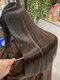 アース 流山おおたかの森店(HAIR&MAKE EARTH)の写真/流山★うる艶になれる厳選トリートメントを使用し、クセを改善しながら同時に髪質改善も叶う！【髪質改善】