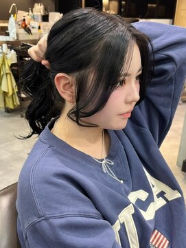 ベレーザシェルト(Beleza scelto) 13776黒髪くびれヘア髪質改善レイヤーカット韓国ポニーテール