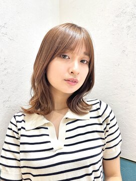 ロンド レグリーズ 立川(Lond leglise) ミニウルフレイヤーカット顔周りカット前髪カット韓国ボブ/立川