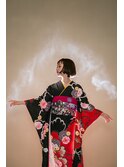 振袖 着付 ヘアセット メイク