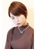 【 Ｉ. 】30代からのナチュラル前下がりショートボブ　川口