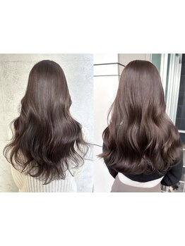 髪質を考慮した理想のカラーリングを提案し、あなたに似合うスタイリングを実現します♪【原宿　Tierra】