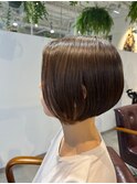 前下がりボブ
