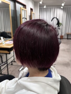 アフェクト 上大岡(affect) ボルドーカラー/ブリーチ/艶髪/髪質改善カラー/上大岡