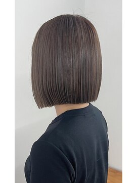 シュク 高円寺(SYUK) ベージュ/ハイライト/ボブ/髪質改善/ケア【SYUK高円寺】kanna