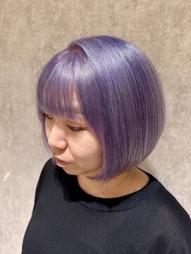 ザブリッジ(the Bridge) ボブ×ラベンダーカラー