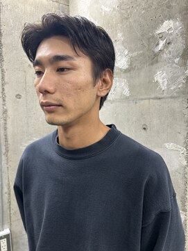 蜃気楼 (((蜃気楼)))メンズセンターパート