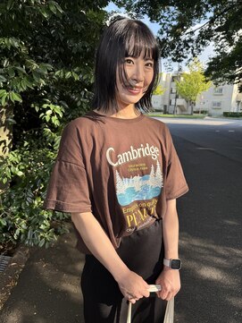 ノマド(nomad) ブルーブラック/アッシュカラー/透明感カラー/レイヤーカット