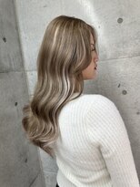 ロンドルピナス 小倉(Lond Lupinus)&nbsp;ミディアムヘア暗めカラー/デザインカラー/フェイスフレーミング