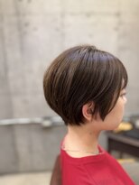 アンドヘアー 西葛西(&-HAIR)&nbsp;髪質改善トリートメントでふんわりショート　西葛西　白髪ぼかし