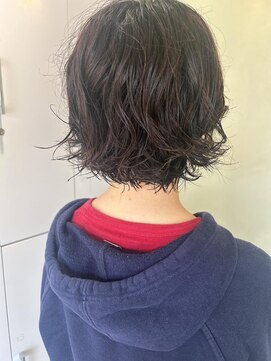 ジェムバイアルテフィーチェ(gem by artefice) ミニボブ×パーマ