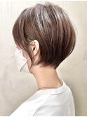 骨格が美しく見えるショートボブ【京都/河原町】