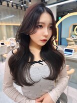 ロンドメリア 天神大名店(Lond Melia) イメチェンヘアスタイル小顔に見せるヘアココアベージュ