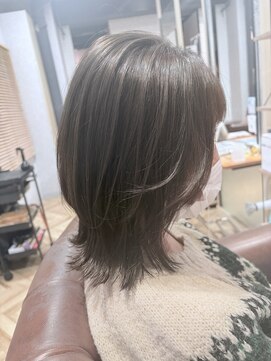 グロウプロデュースバイフェイス(GLOW produce by face) ミディアムレイヤーボブ