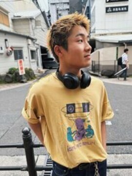 ブラウン バイ イフ 福島(BROWN by if) スパイキーショート/ブリーチ